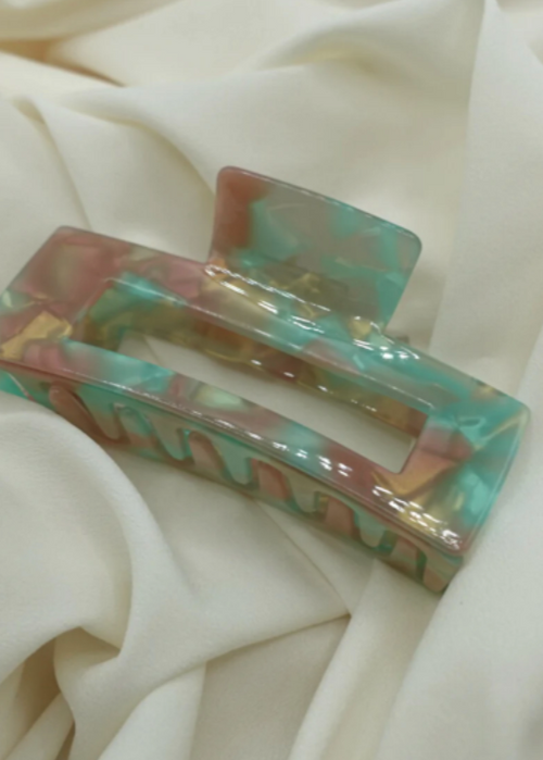 Aven Cellulose Acetate Hair Claw Clips