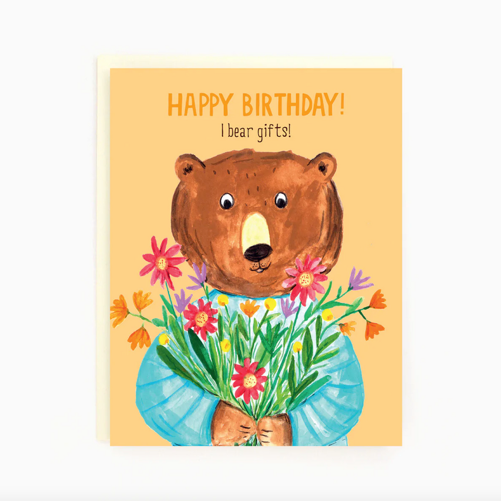 Birthday Bear Flowers