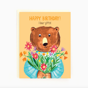 Birthday Bear Flowers