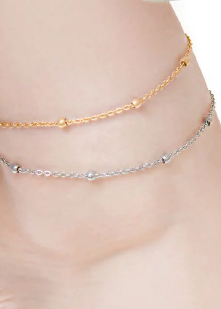 Bead Chain Anklets