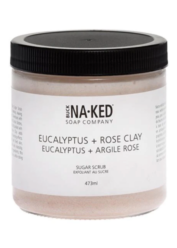 Eucalyptus + Pink Clay Sugar Scrub
