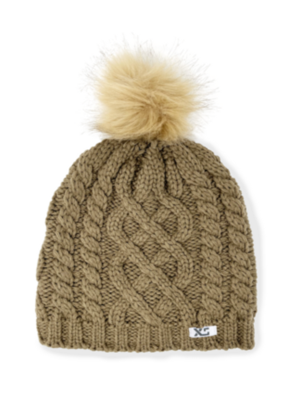 Wool Blend Pom Pom Hat