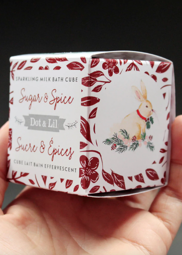 Sugar & Spice Sparkling Milk Bath Cube