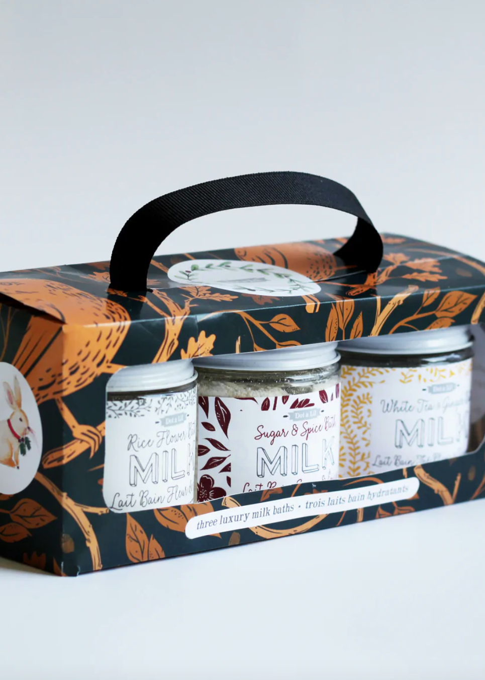 Holiday Milk Bath Trio Gift Set