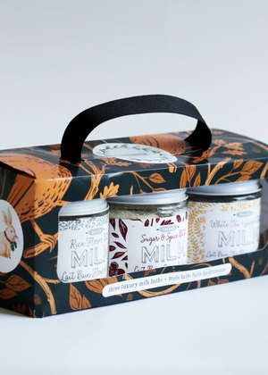 Holiday Milk Bath Trio Gift Set