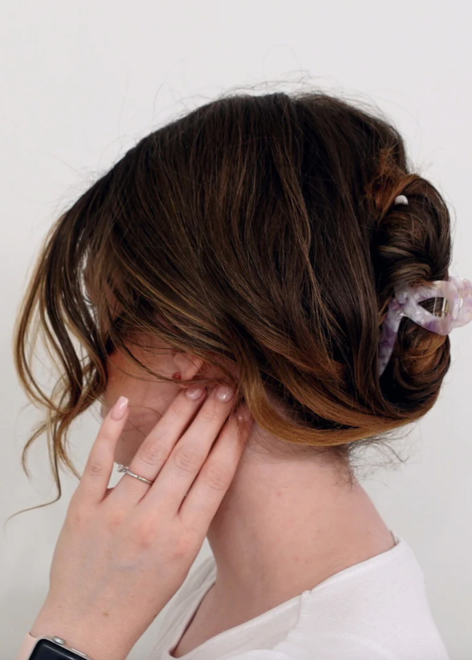 Joanna Cellulose Acetate Hair Claw Clips