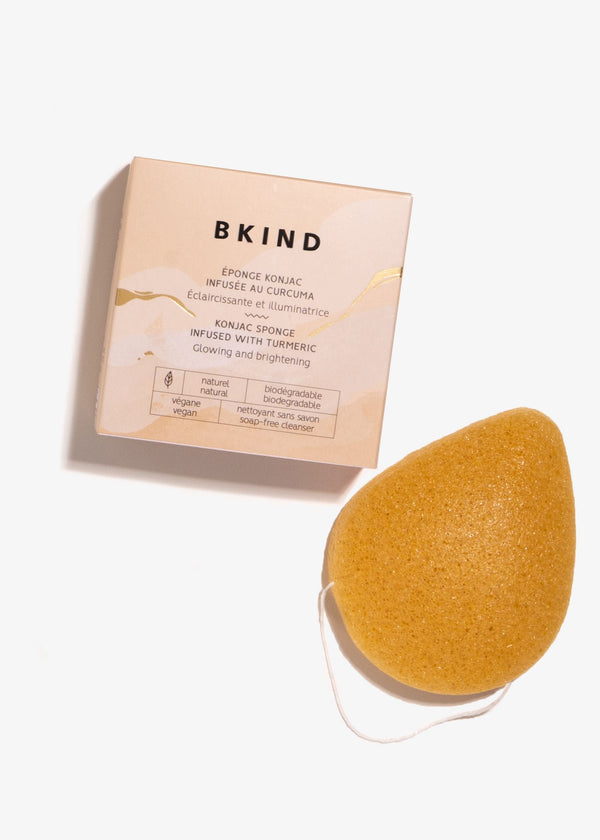 Konjac Facial Sponge - Brightening Turmeric