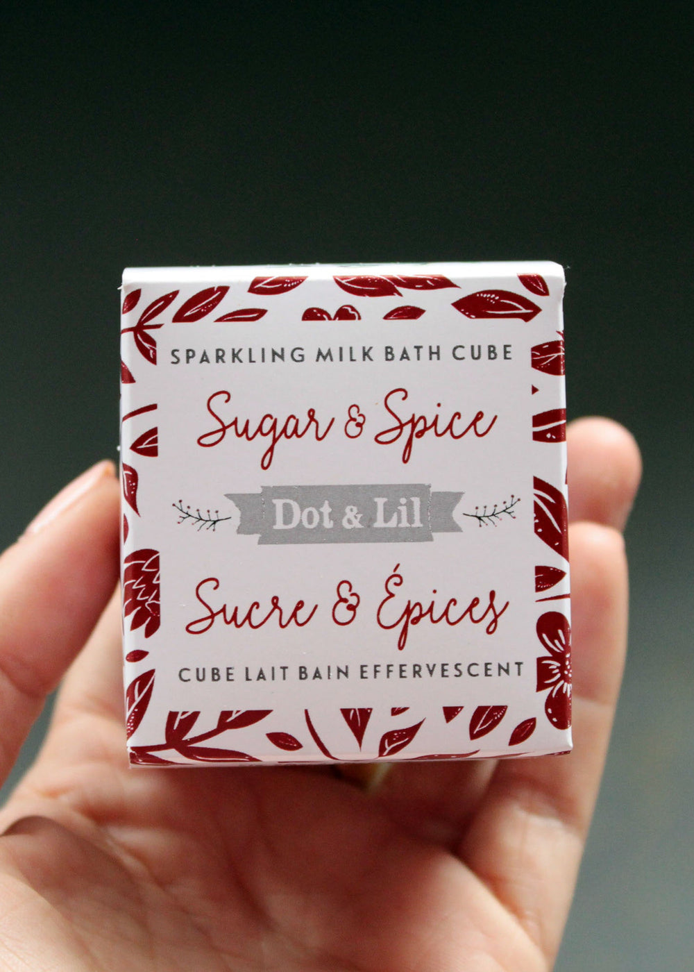 Sugar & Spice Sparkling Milk Bath Cube